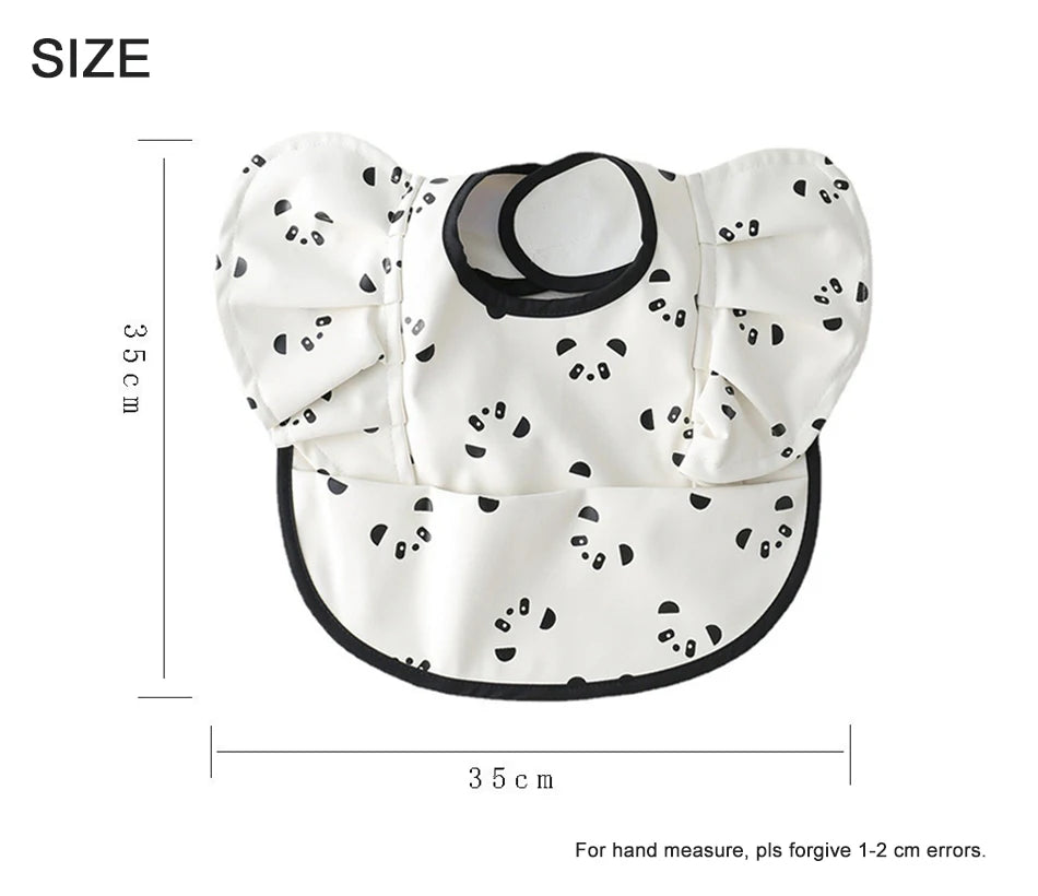 Ruffles Baby Feeding Bib