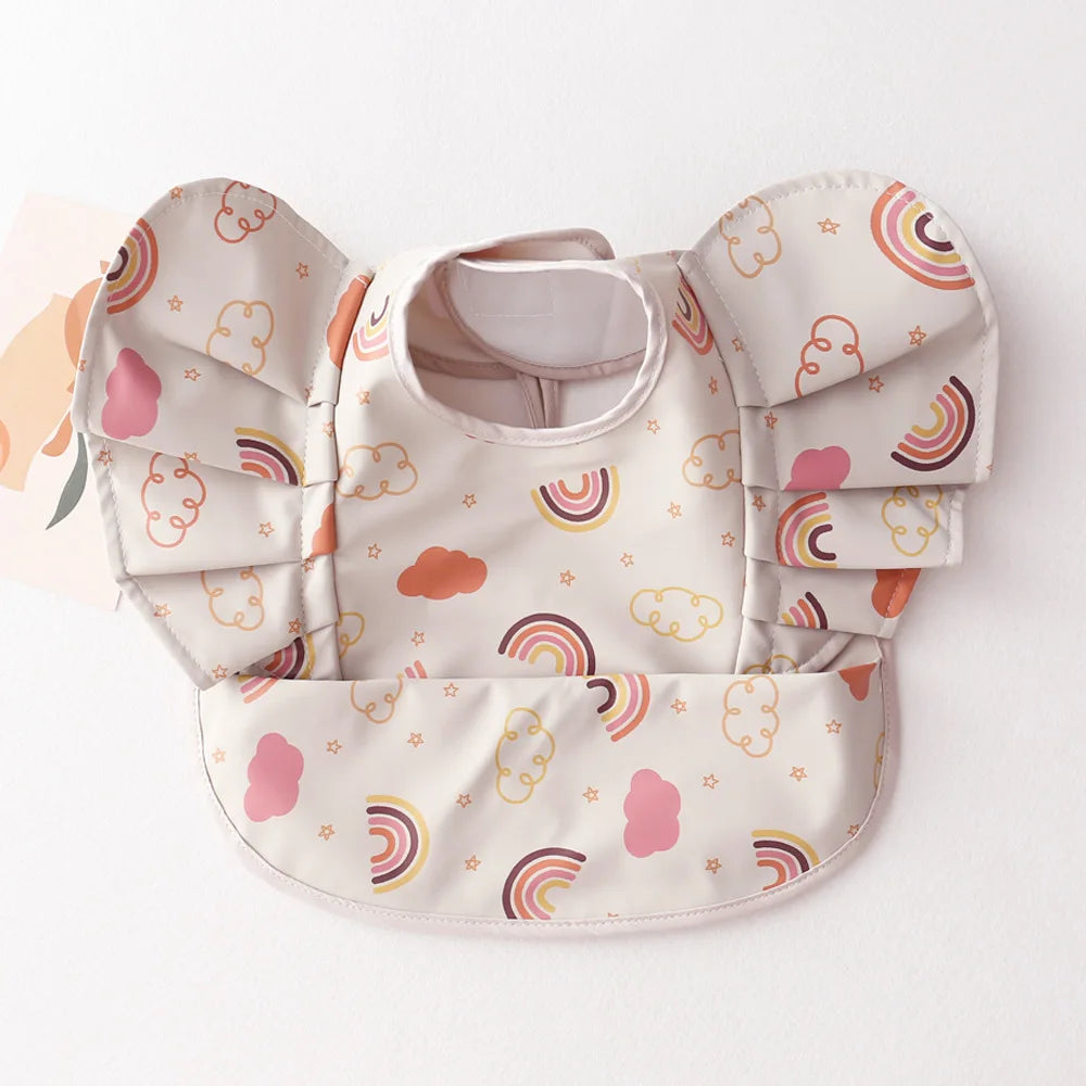 Ruffles Baby Feeding Bib