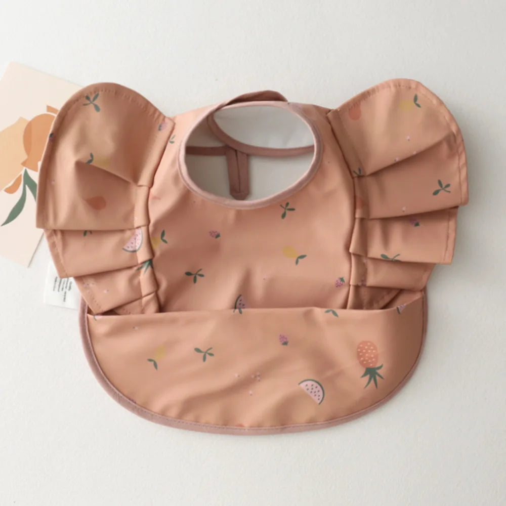 Ruffles Baby Feeding Bib