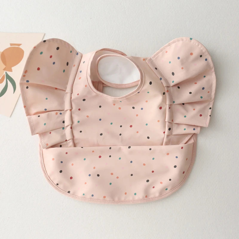 Ruffles Baby Feeding Bib